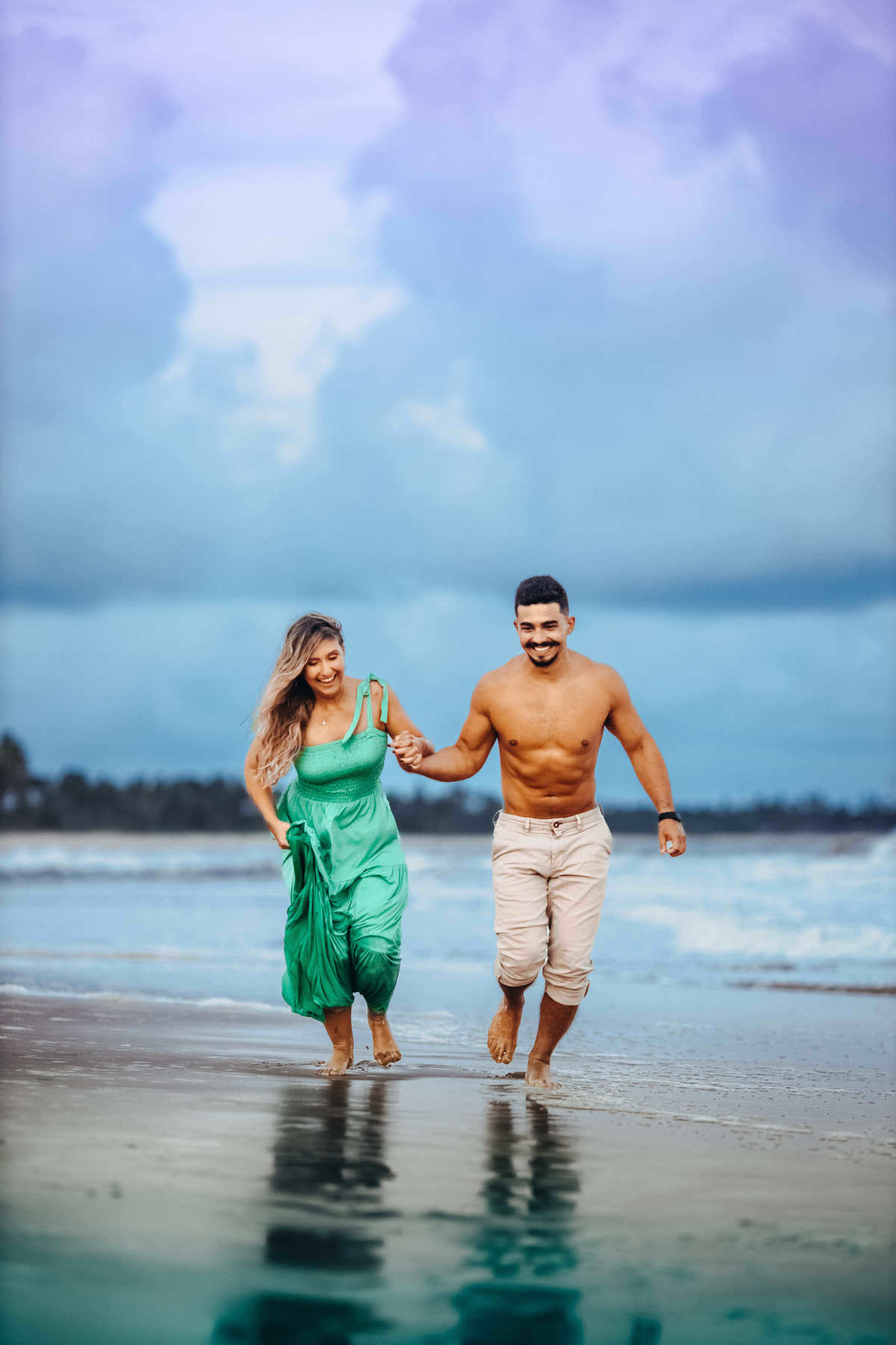 Vitor e Luisa - Pré-Casamento - Praia de Itacimirim - Thiago Rosarii - Fotógrafo de Casamento em Salvador Bahia