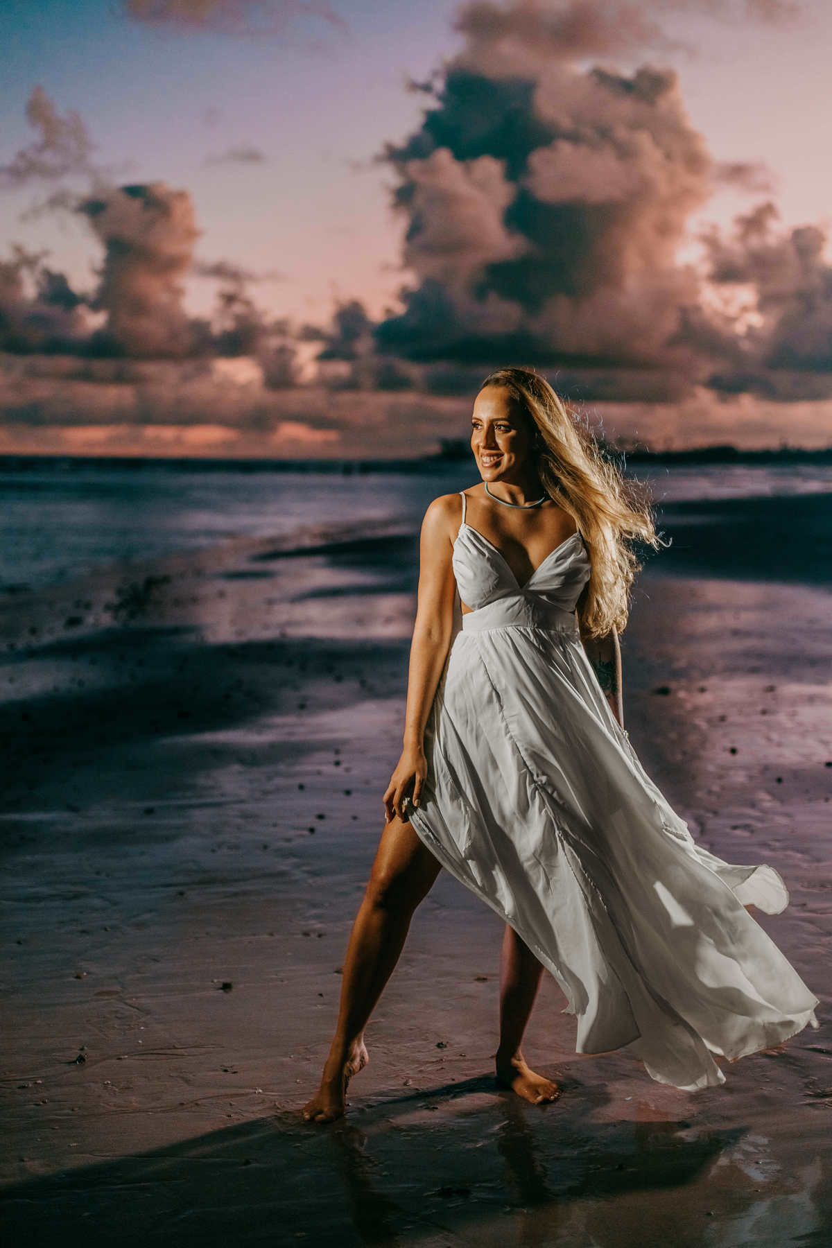 Dra Thuany e Igor - Pré-Casamento na Linha Verde - Fotógrafo Thiago Rosarii - Salvador Bahia