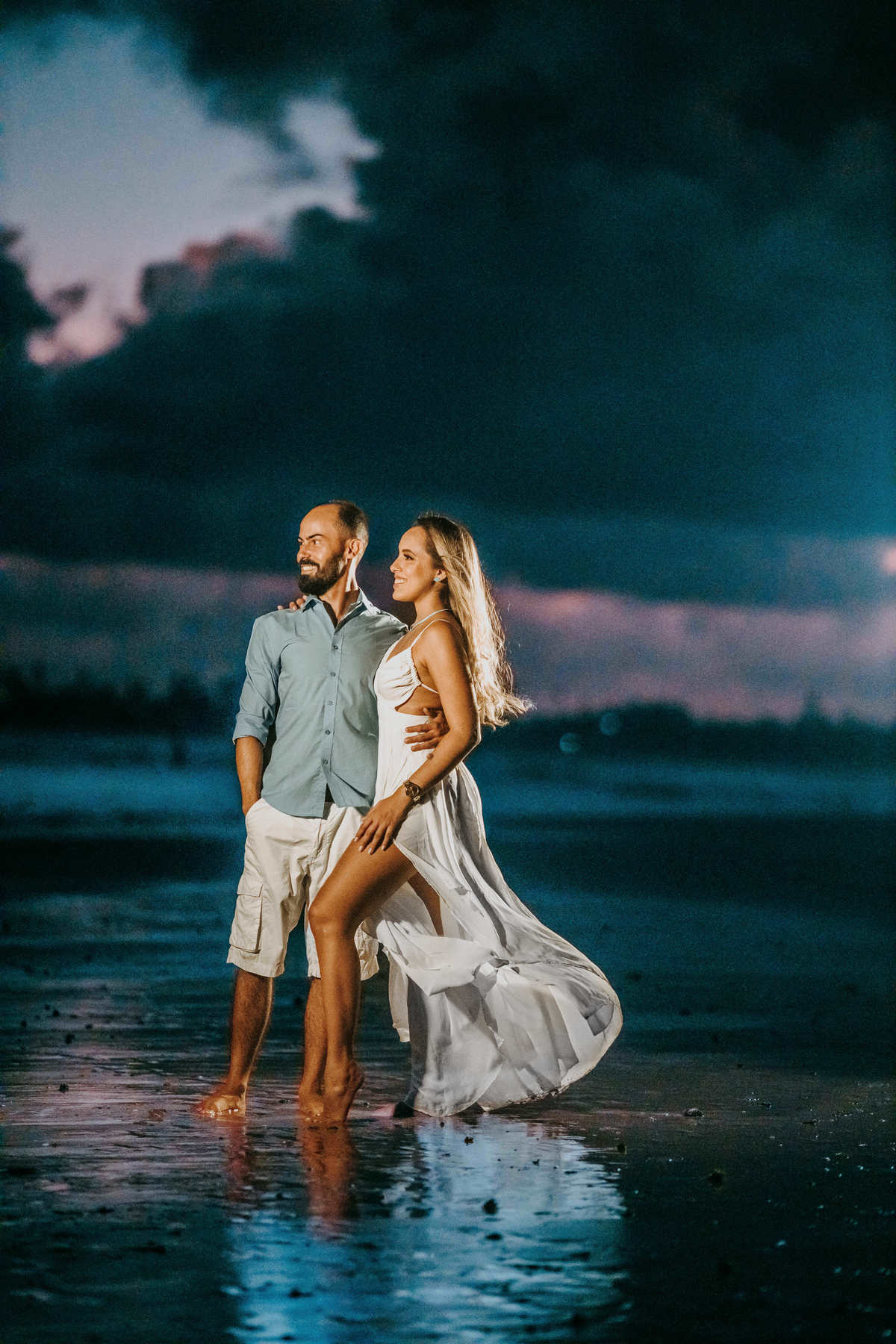 Dra Thuany e Igor - Pré-Casamento na Linha Verde - Fotógrafo Thiago Rosarii - Salvador Bahia