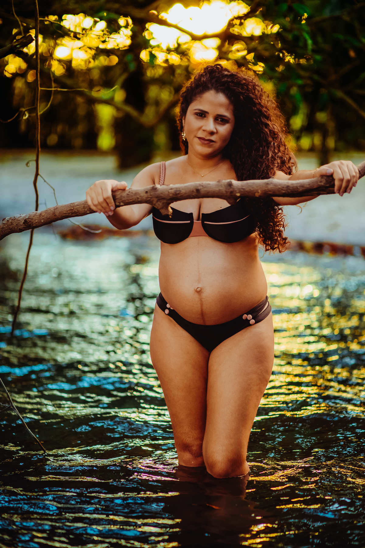 Fotos de Gravidez - Salvador Bahia - Linha Verde - Thiago Rosarii - Fotógrafo - Inema - Itacimirim - Praia do Forte - Grávida- Gravidez - Casal - Ensaio - Fotos em Estúdio - Fotos Ao ar Livre