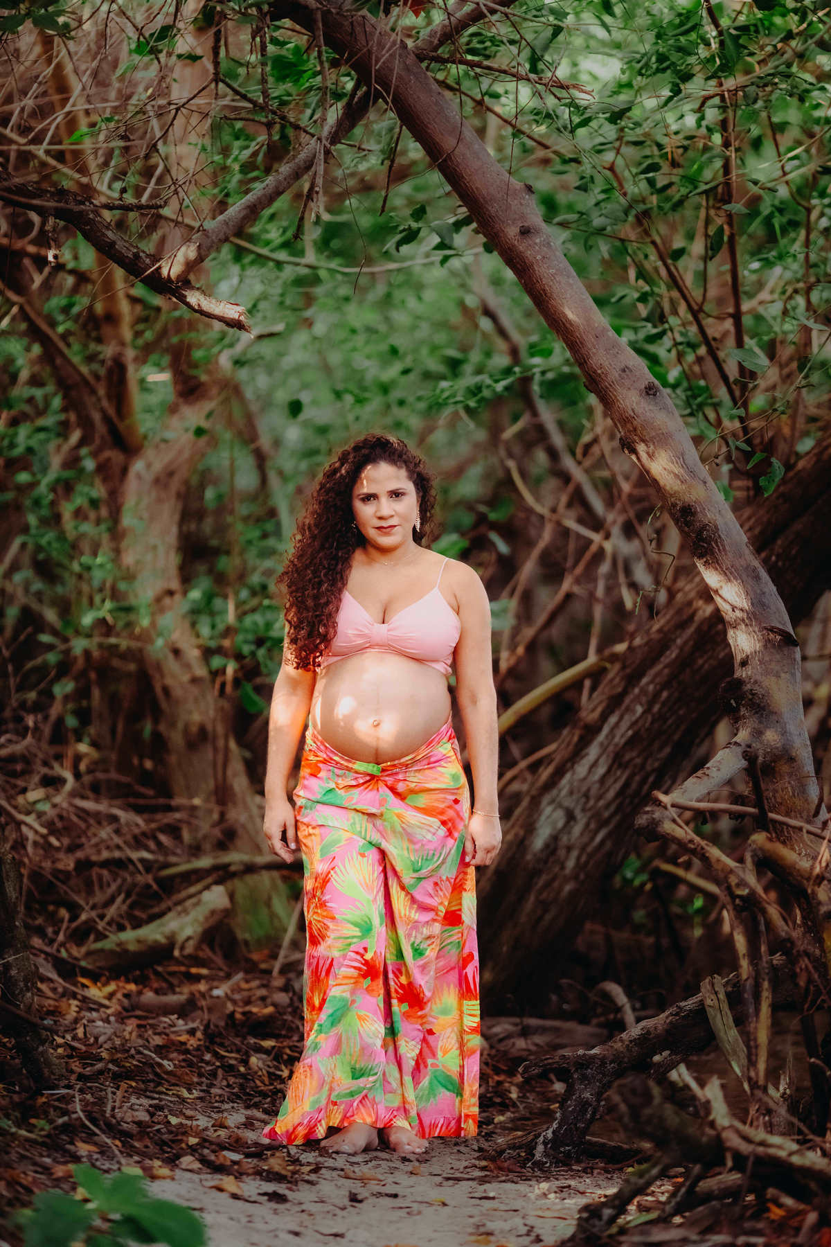 Fotos de Gravidez - Salvador Bahia - Linha Verde - Thiago Rosarii - Fotógrafo - Inema - Itacimirim - Praia do Forte - Grávida- Gravidez - Casal - Ensaio - Fotos em Estúdio - Fotos Ao ar Livre