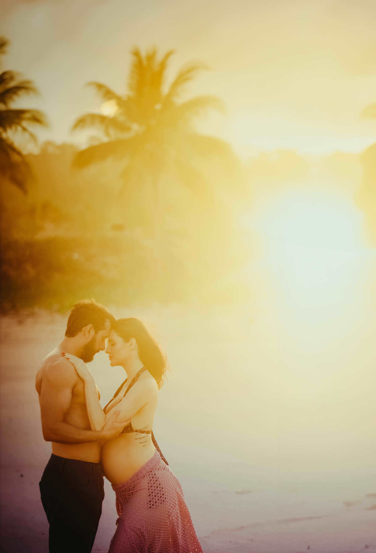 Fotos de Gravidez - Maria e Emerson - Thiago Rosarii - Itacimirim - Salvador - Fotógrafo Profissional - Iberostar - Praia do Forte