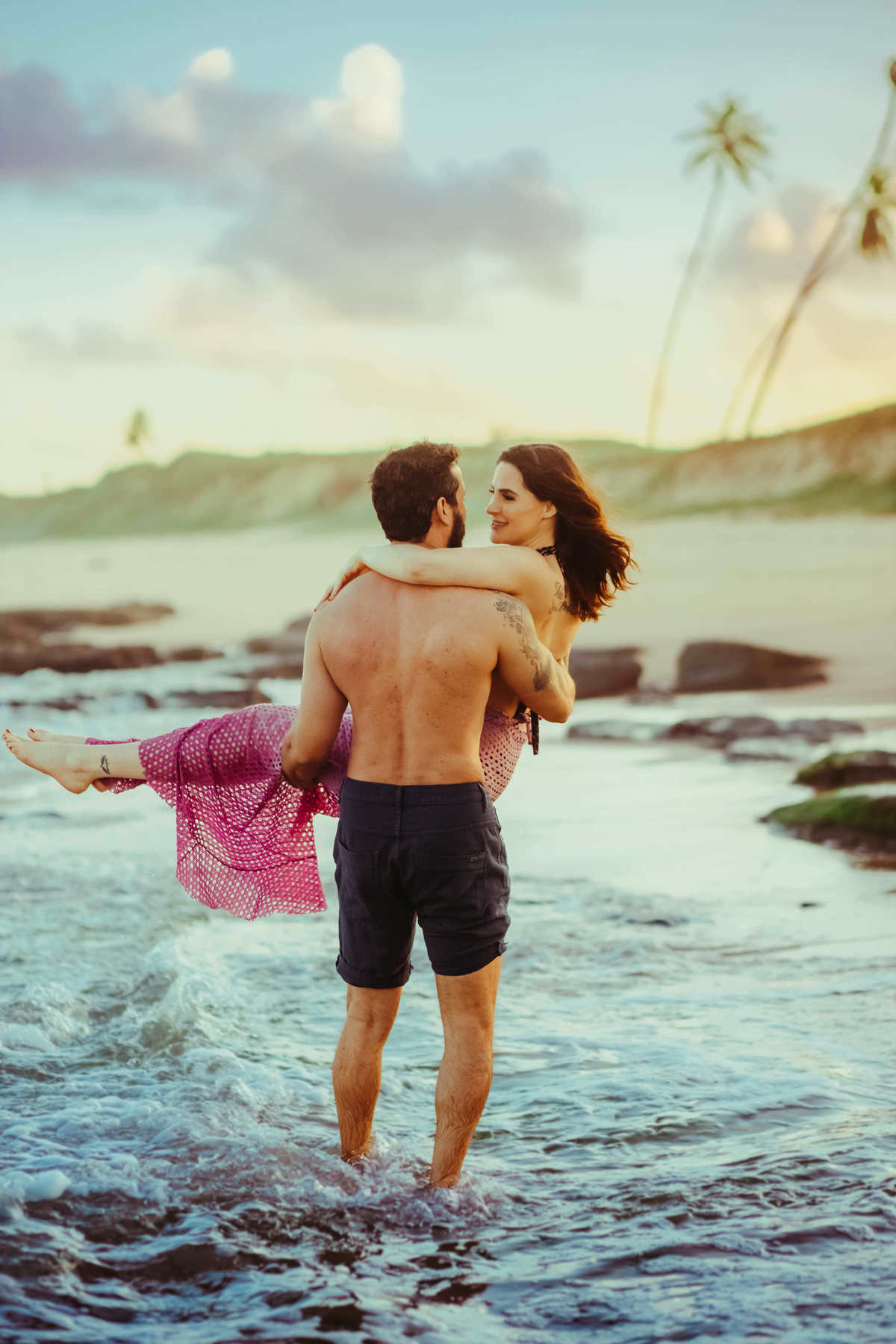 Fotos de Gravidez - Maria e Emerson - Thiago Rosarii - Itacimirim - Salvador - Fotógrafo Profissional - Iberostar - Praia do Forte