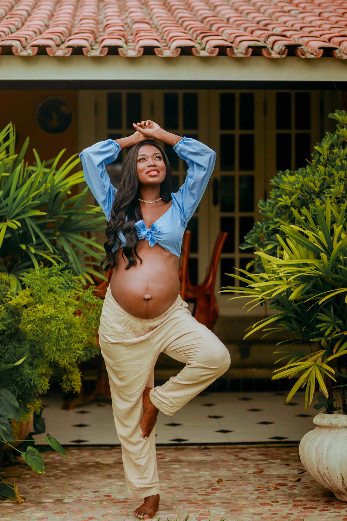 Ensaio de Gestante - Leidi Rocha - Thiago Rosarii - Salvador - Bahia - Fotógrafo - Fotos de Grávida