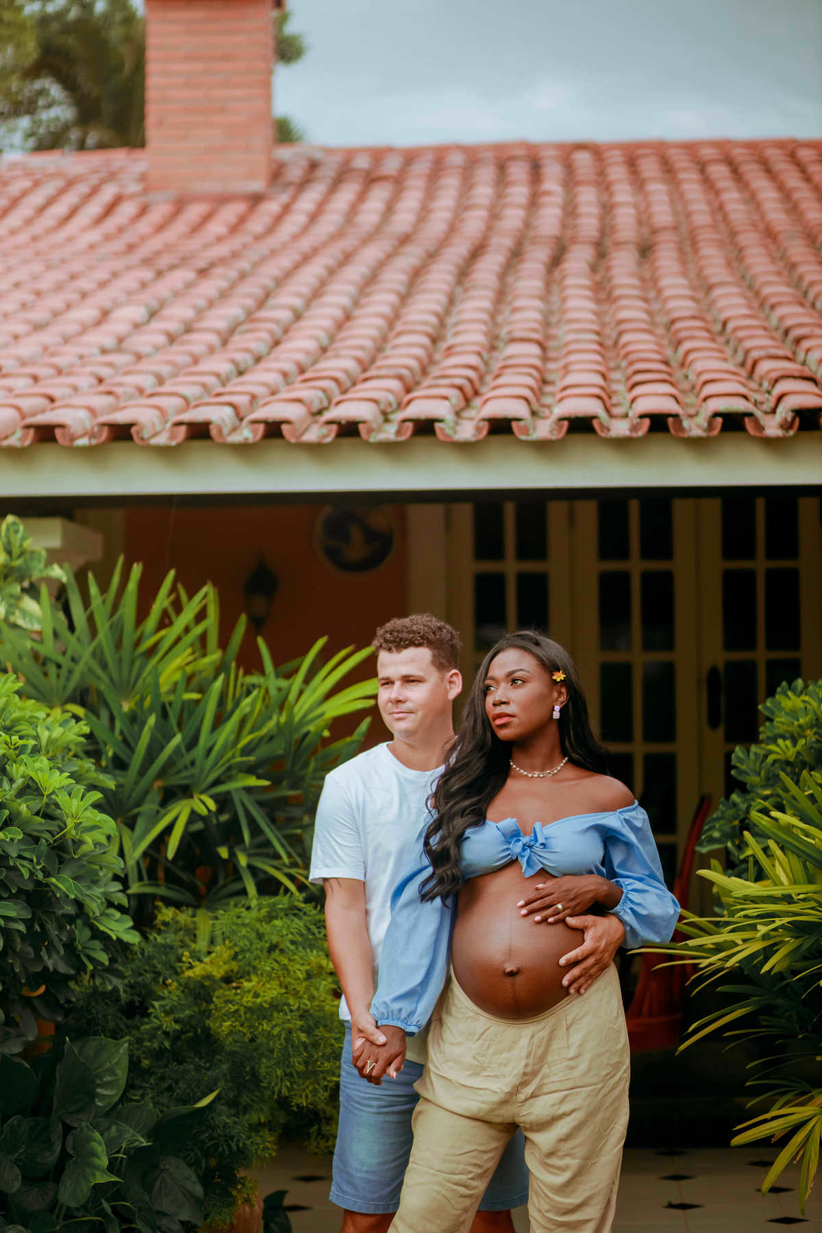 Ensaio de Gestante - Leidi Rocha - Thiago Rosarii - Salvador - Bahia - Fotógrafo - Fotos de Grávida
