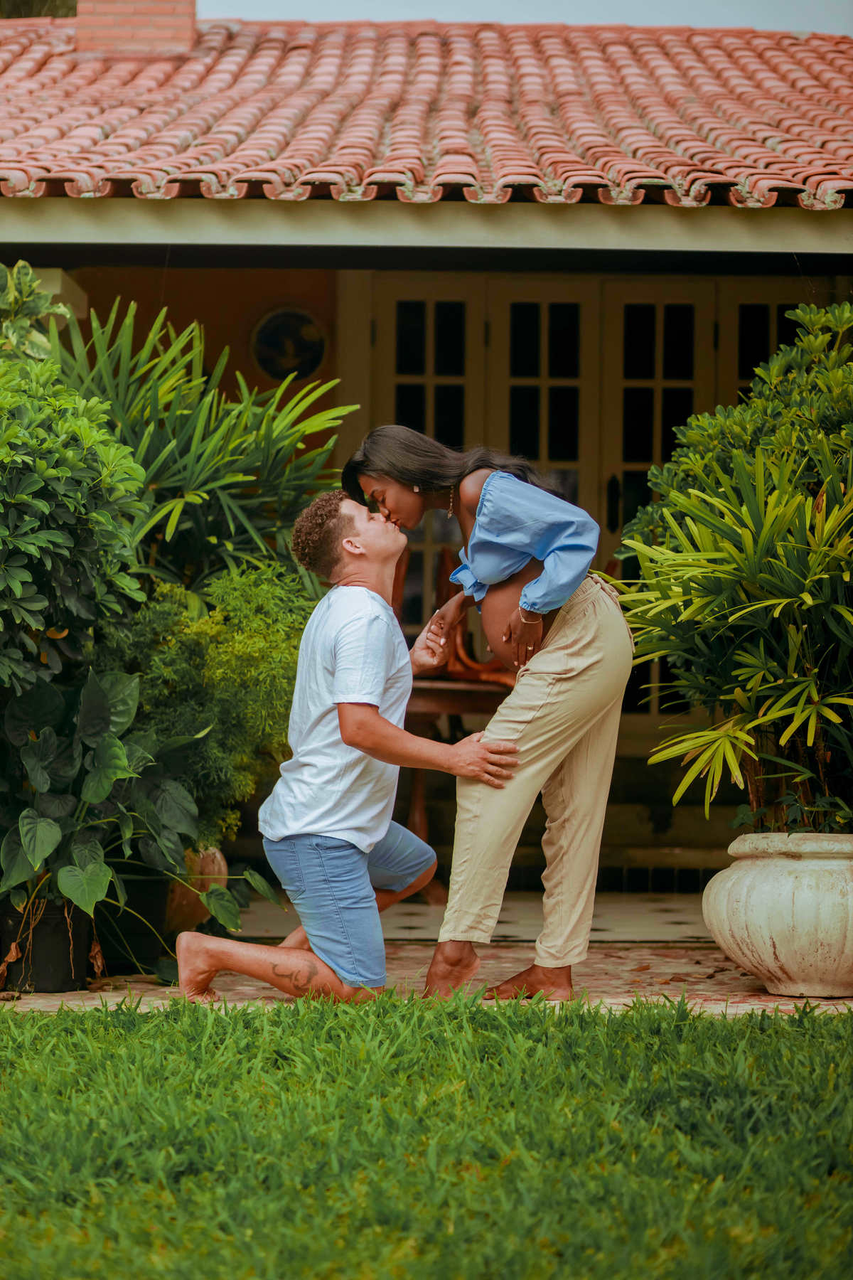 Ensaio de Gestante - Leidi Rocha - Thiago Rosarii - Salvador - Bahia - Fotógrafo - Fotos de Grávida