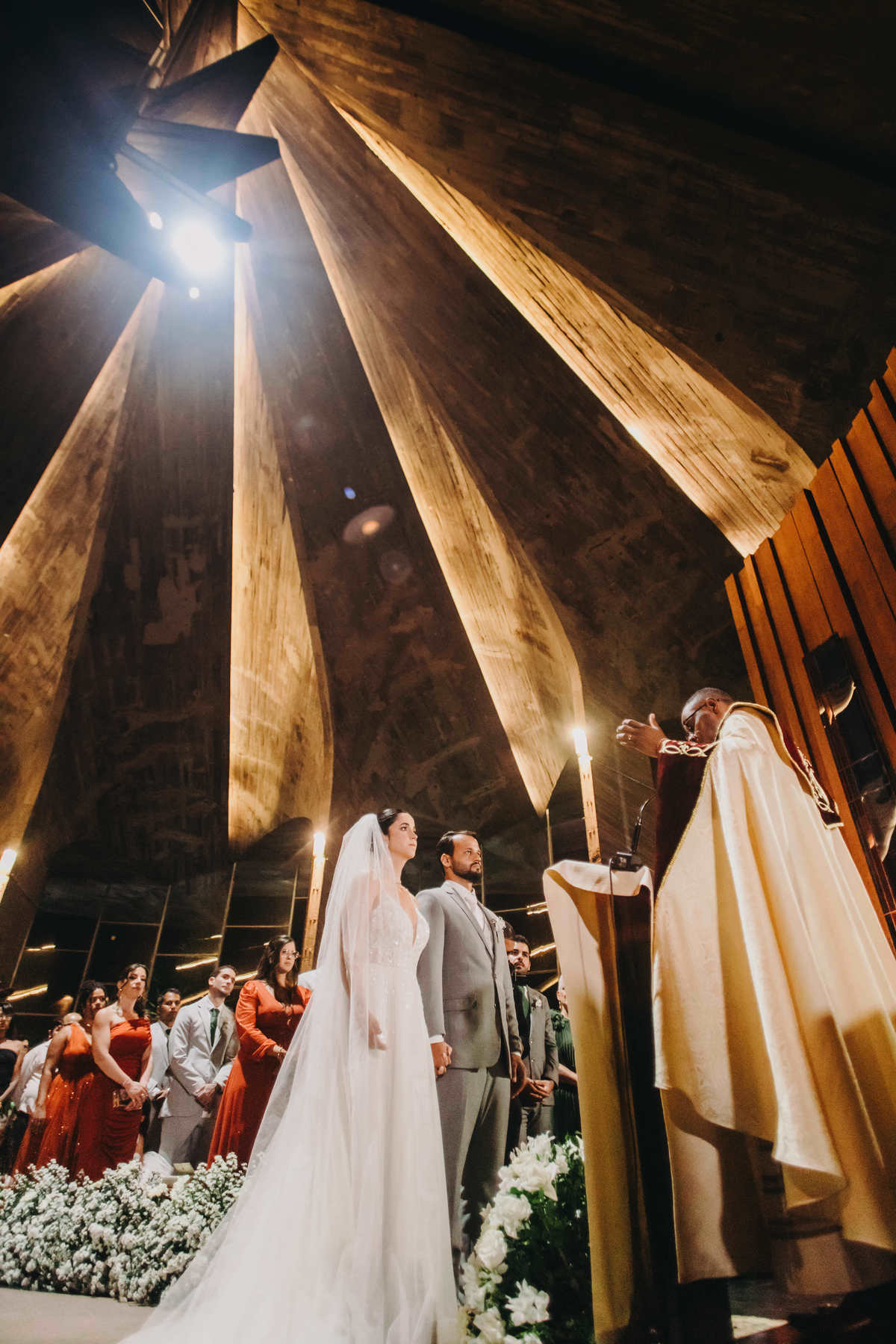 Paroquia Ascensão do Senhor - CAB - Salvador Bahia - Casamento - Filipe e Lara
