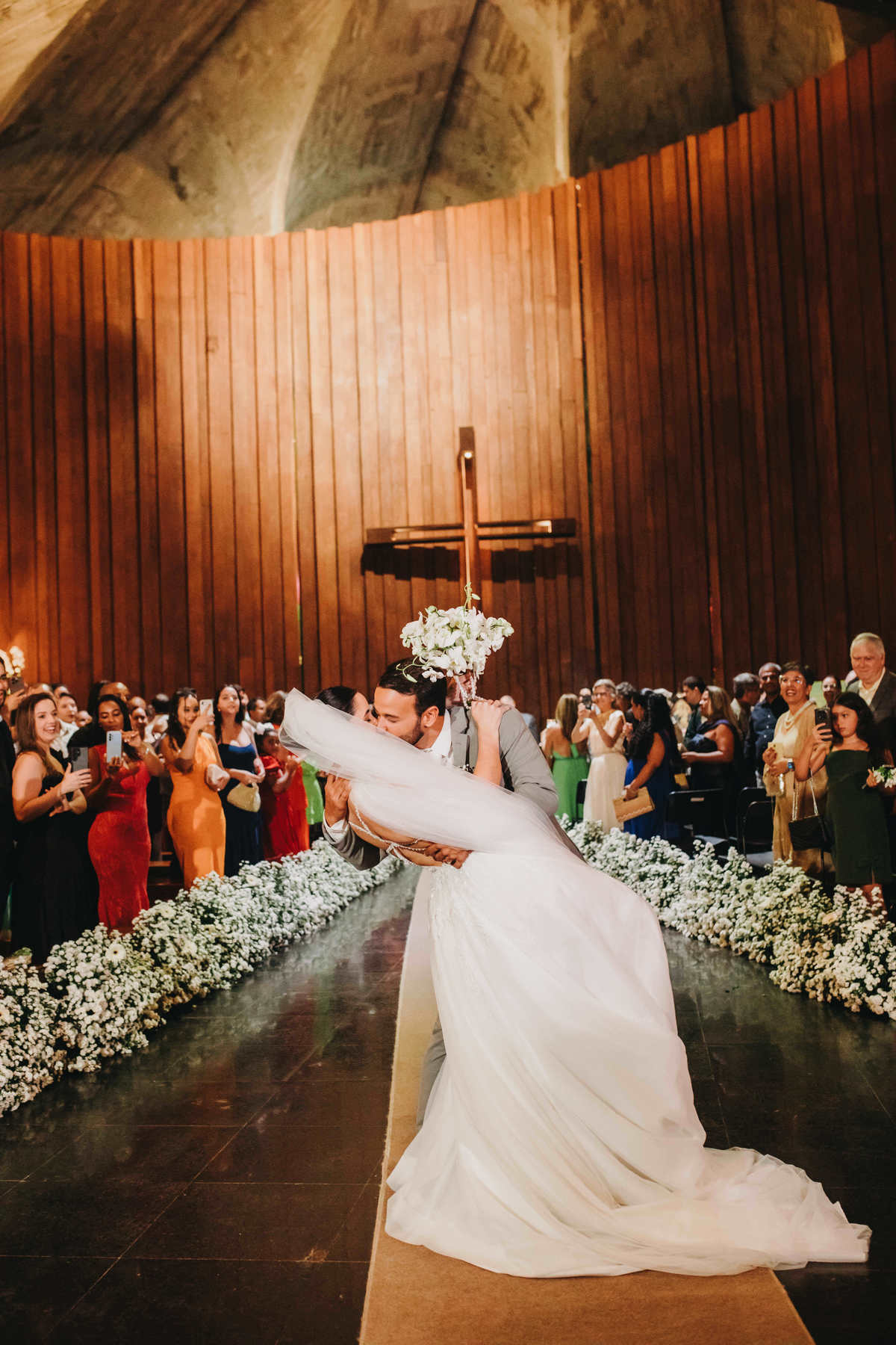 Paroquia Ascensão do Senhor - CAB - Salvador Bahia - Casamento - Filipe e Lara