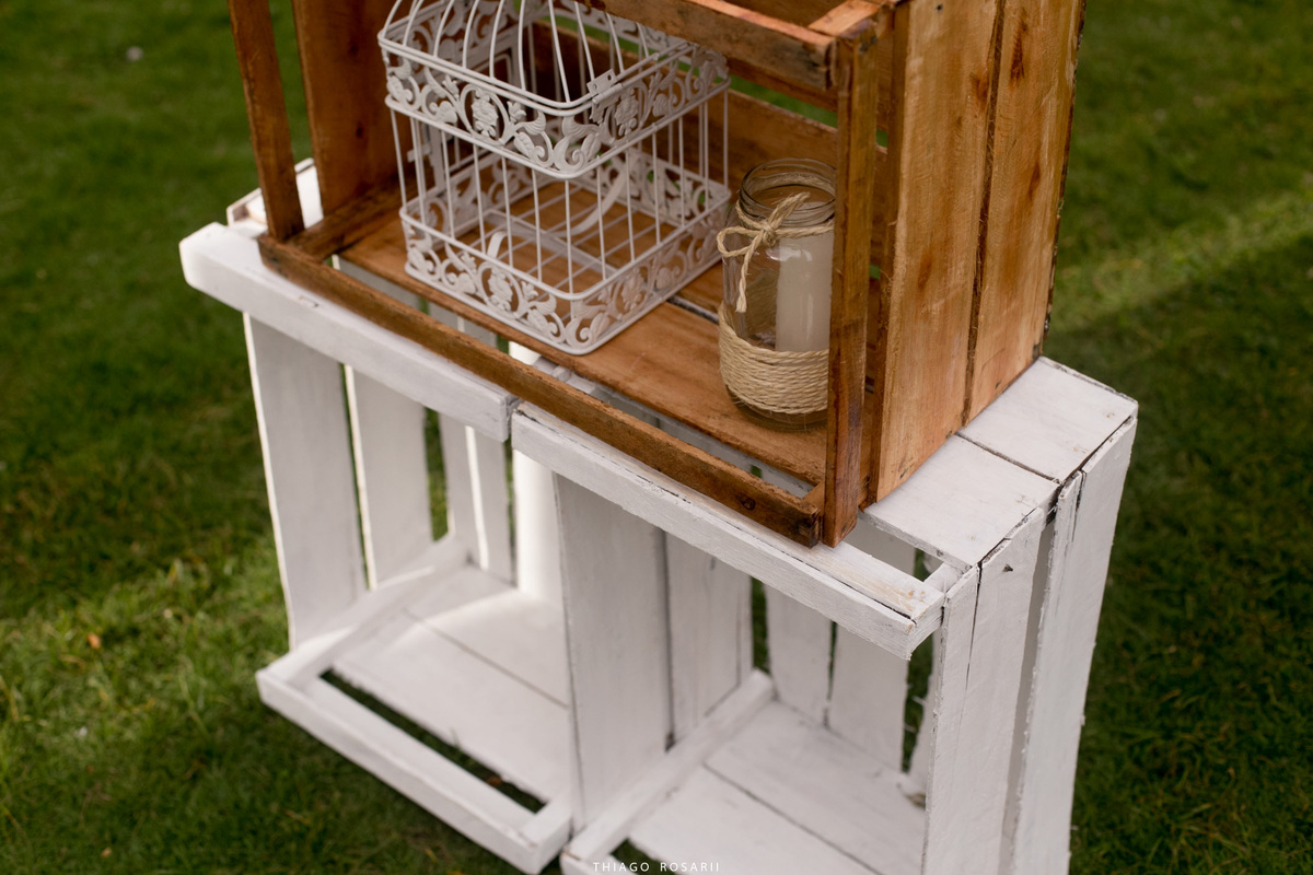 Decoração Rustica casamento na praia Thiago Rosarii