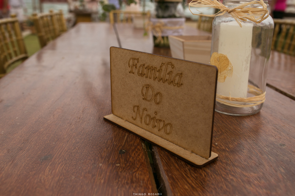Decoração Rustica casamento na praia Thiago Rosarii