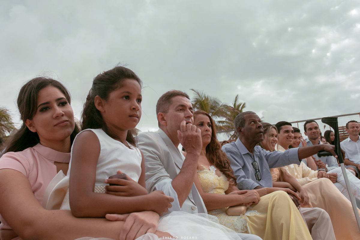 Casamento na praia na chuva, chuveu Thiago Rosarii,