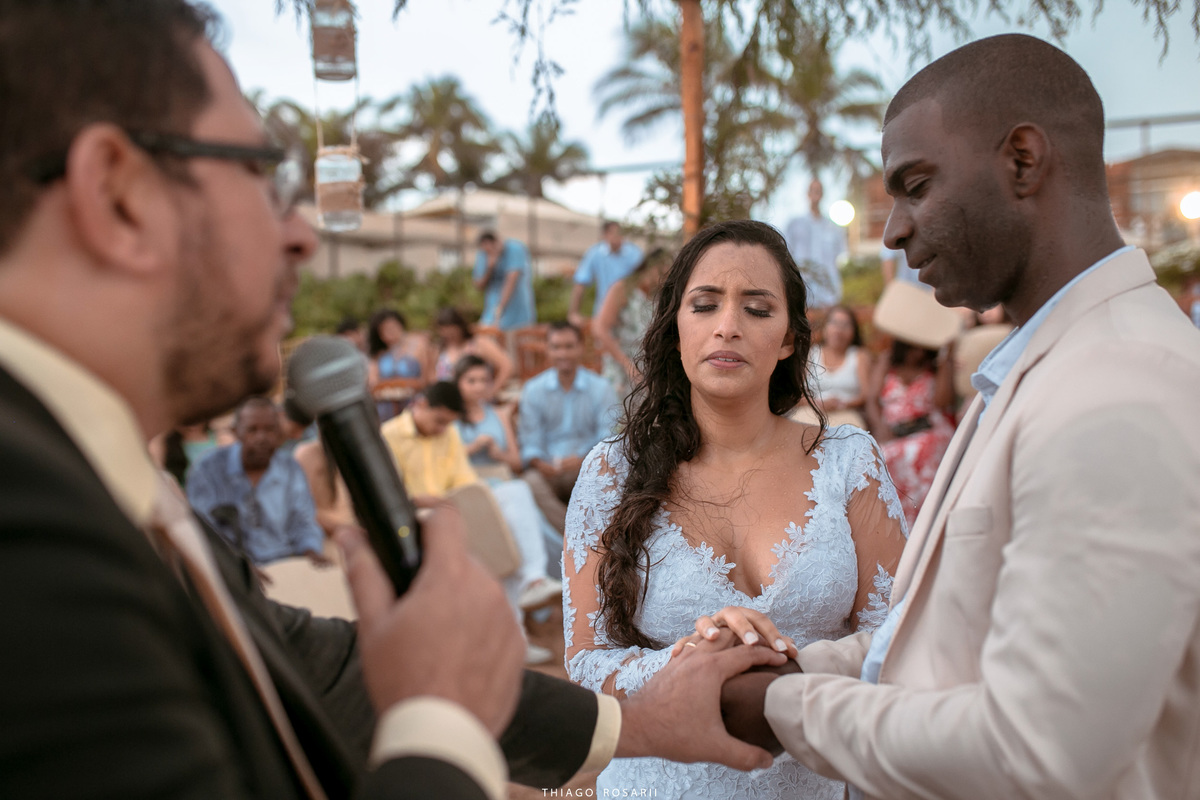 Casamento na praia na chuva, chuveu Thiago Rosarii,