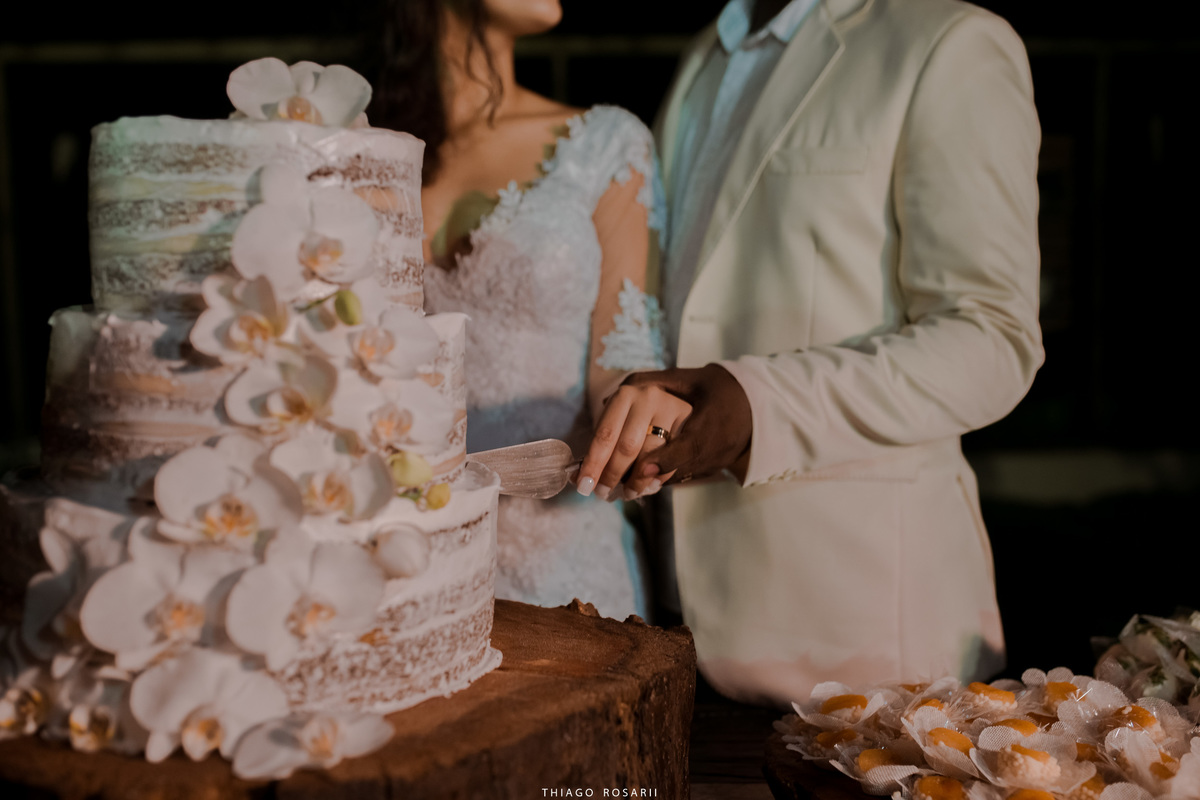 Decoração Rustica casamento na praia Thiago Rosarii