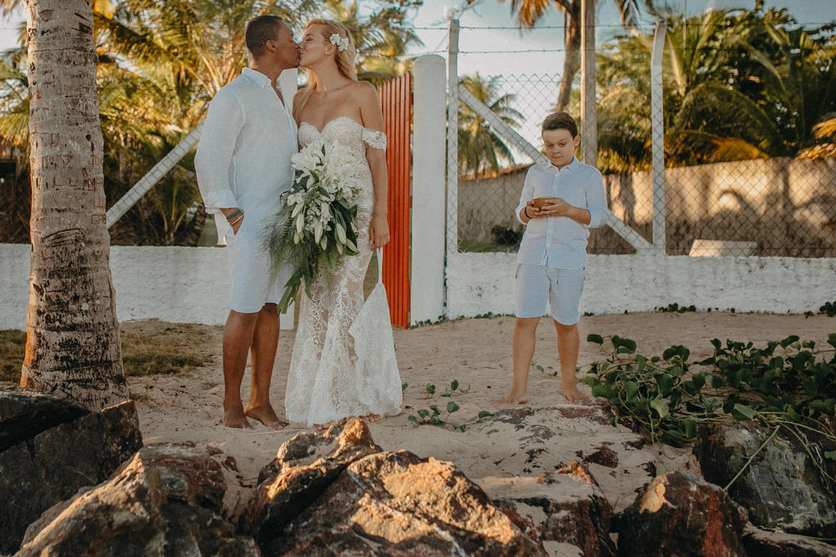 Thiago Rosarii - Fotografo de Casamento na Praia Ilha de Itaparica - Fotografia de Casamento ao ar livre - Noiva - Bahia - Salvador - Portugal - ThiagoRosarii - casamento na praia - casando na praia - ilha de itaparica