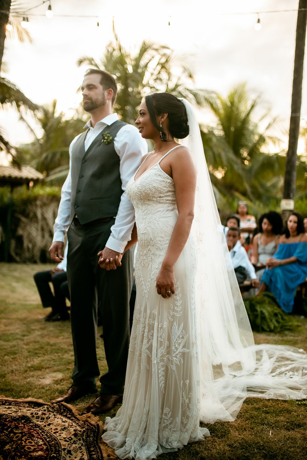 Casamento em Salvador - Thiago Rosarii - Dai e Matthew - Praia de Busca Vida