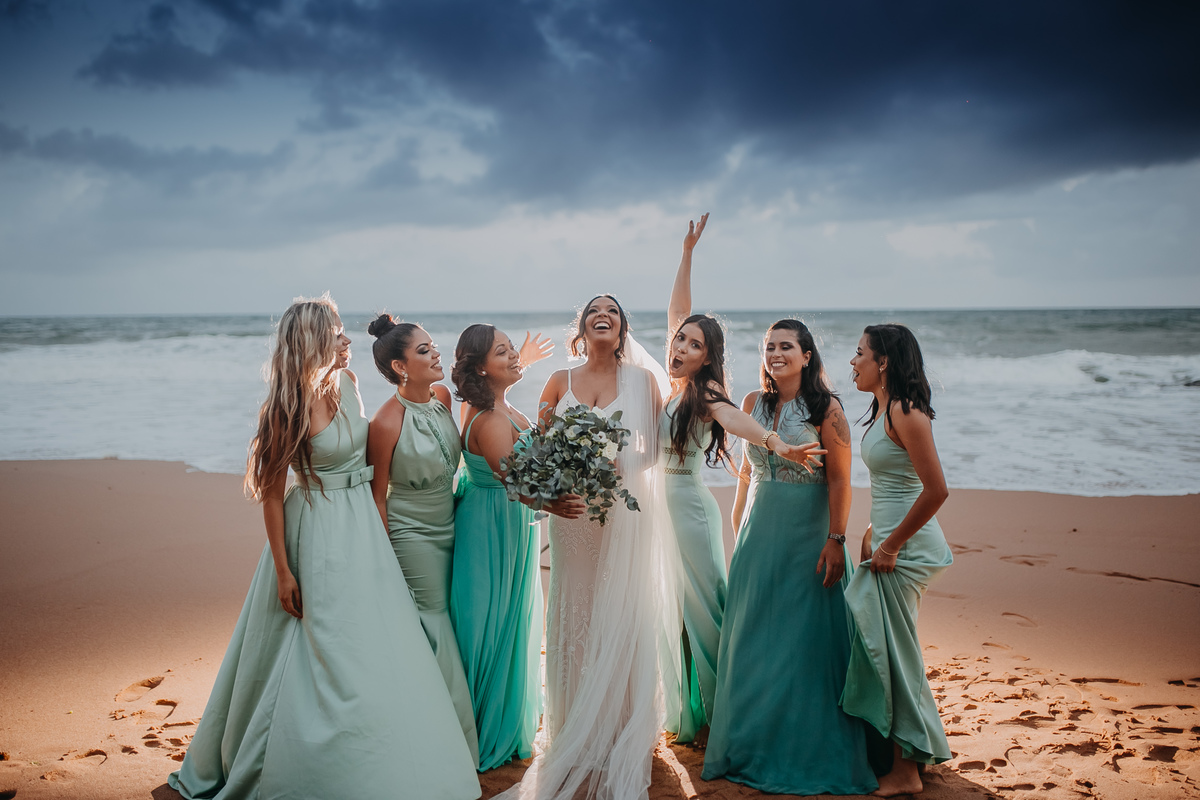 Casamento em Salvador - Thiago Rosarii - Dai e Matthew - Praia de Busca Vida