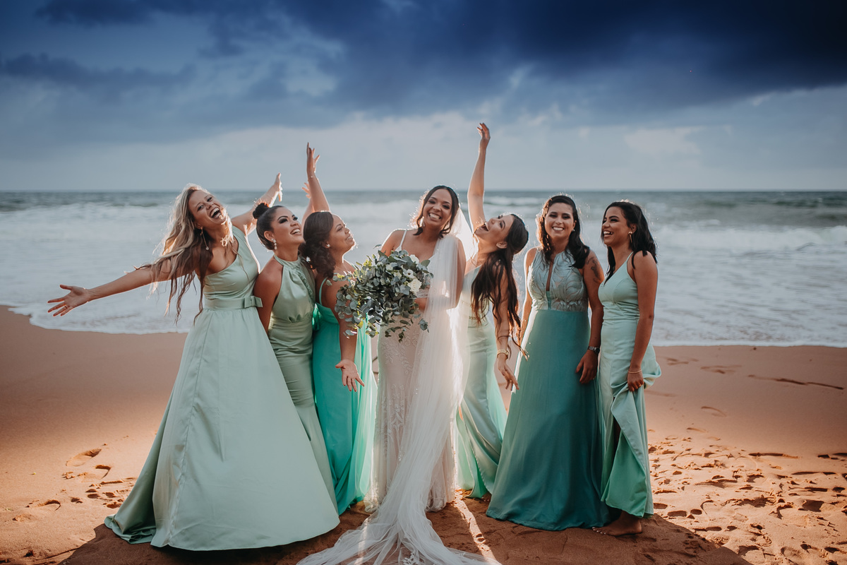 Casamento em Salvador - Thiago Rosarii - Dai e Matthew - Praia de Busca Vida
