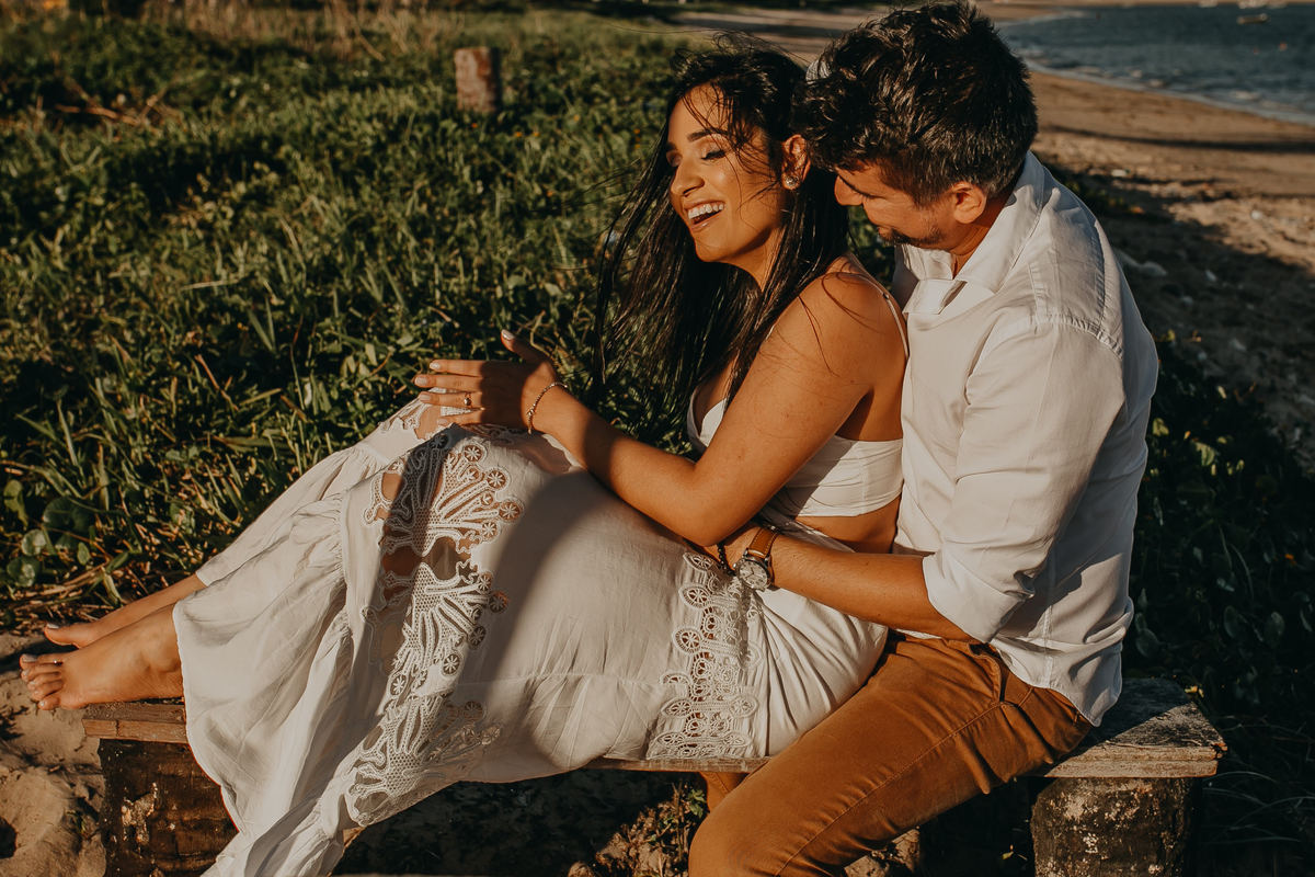 Thiago e Renata - Pré-Casamento - Ilha de Itaparica - Restaurante Caiambá- Thiago Rosarii