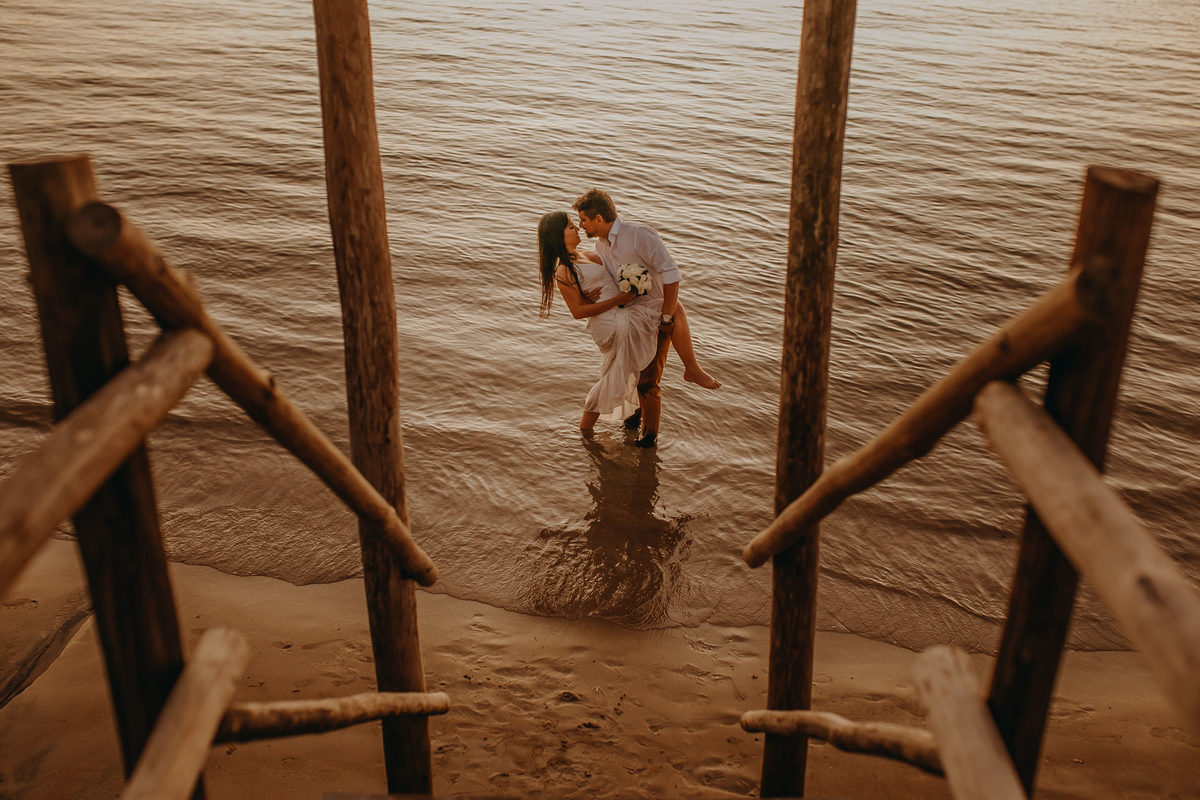 Thiago e Renata - Pré-Casamento - Ilha de Itaparica - Restaurante Caiambá- Thiago Rosarii