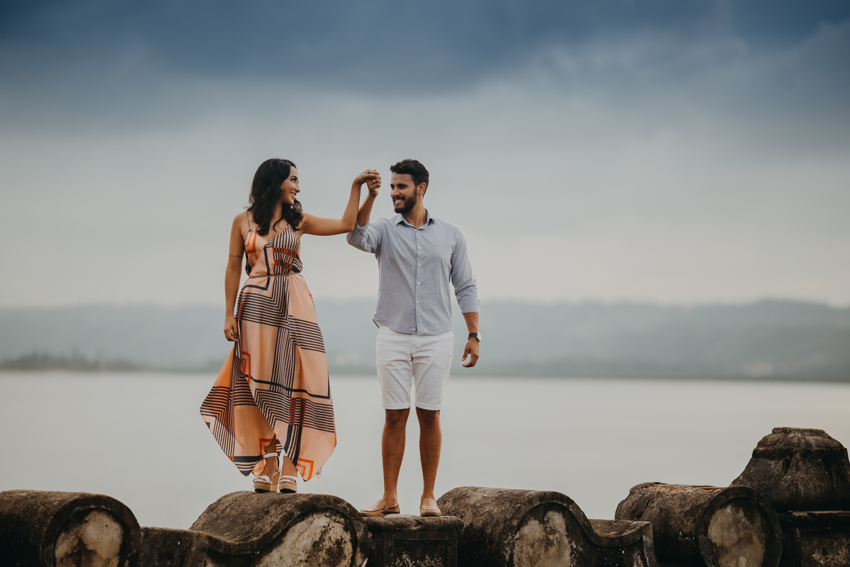 Ensaio de Pré-Casamento em Cachoeira Bahia e Santiago do Iguape - Fotos de Casais - Thiago Rosarii - Rosarii - Fotos de casamento