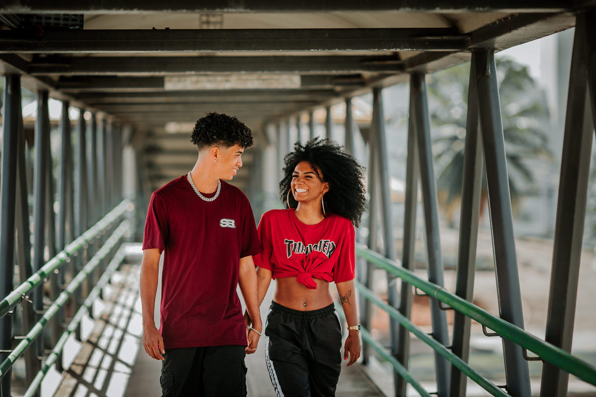 Ensaio de Casal - Pedro Dunk e Gyselle Leonni - Salvador Bahia - Thiago Rosarii - PreWedding Salvador - Rio Vermelho - Barra