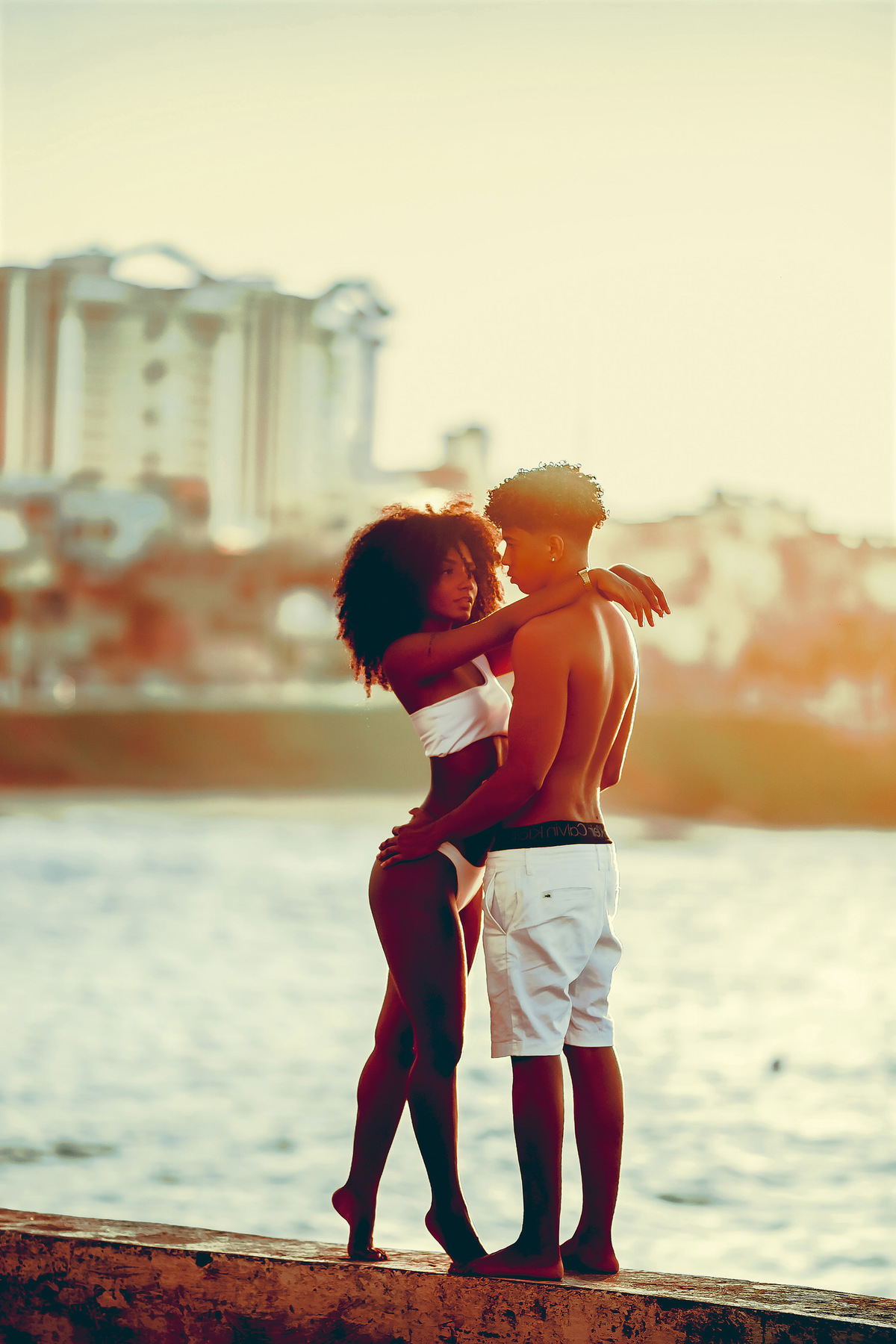 Ensaio de Casal - Pedro Dunk e Gyselle Leonni - Salvador Bahia - Thiago Rosarii - PreWedding Salvador - Rio Vermelho - Barra