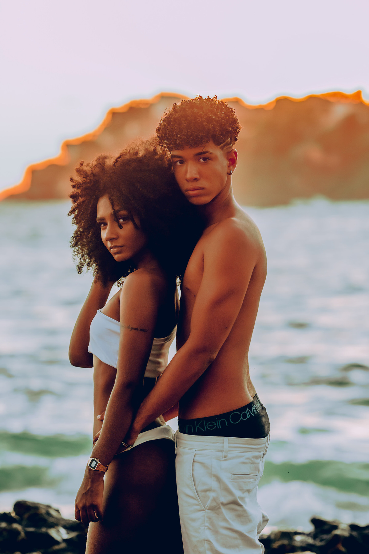 Ensaio de Casal - Pedro Dunk e Gyselle Leonni - Salvador Bahia - Thiago Rosarii - PreWedding Salvador - Rio Vermelho - Barra