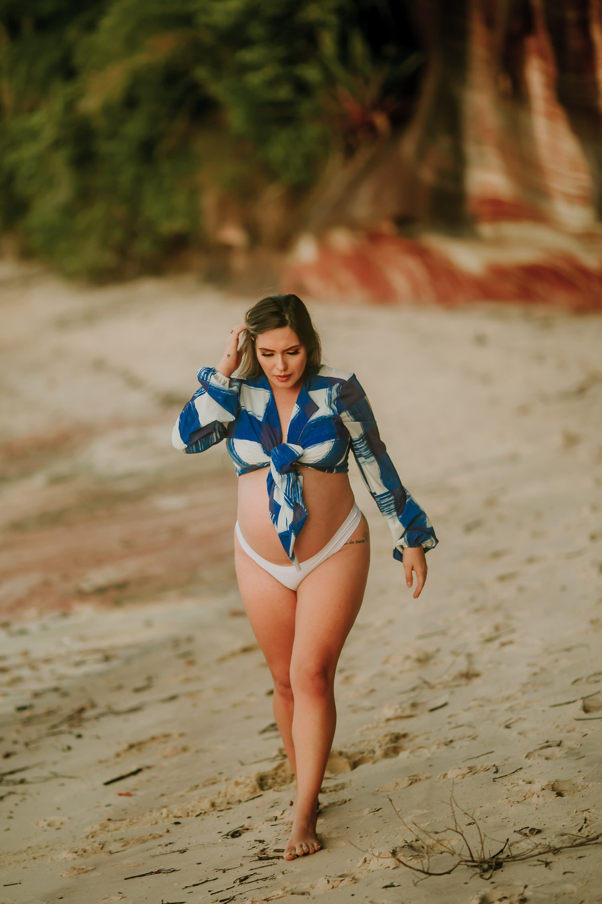 Ensaio de Gestante - Thiago Rosarii - Book de Grávida - Salinas da Margarida - Book de Grávida