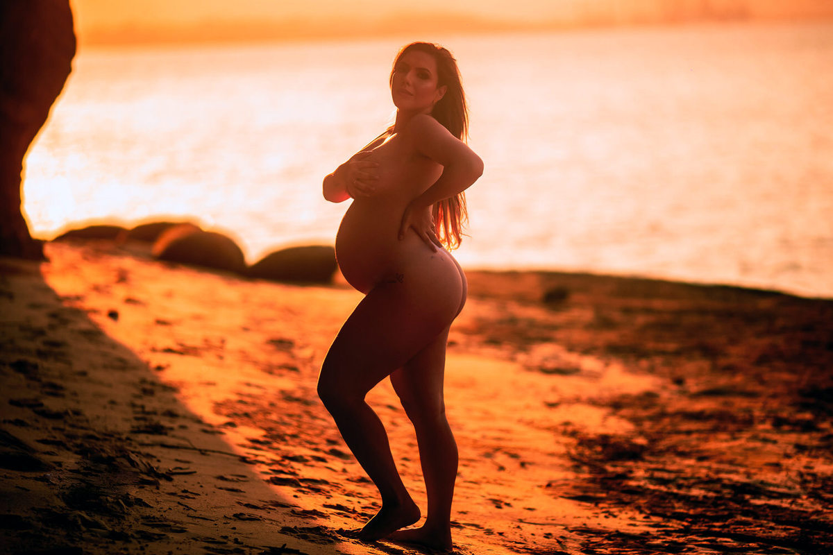 Ensaio de Gestante - Thiago Rosarii - Book de Grávida - Salinas da Margarida - Book de Grávida