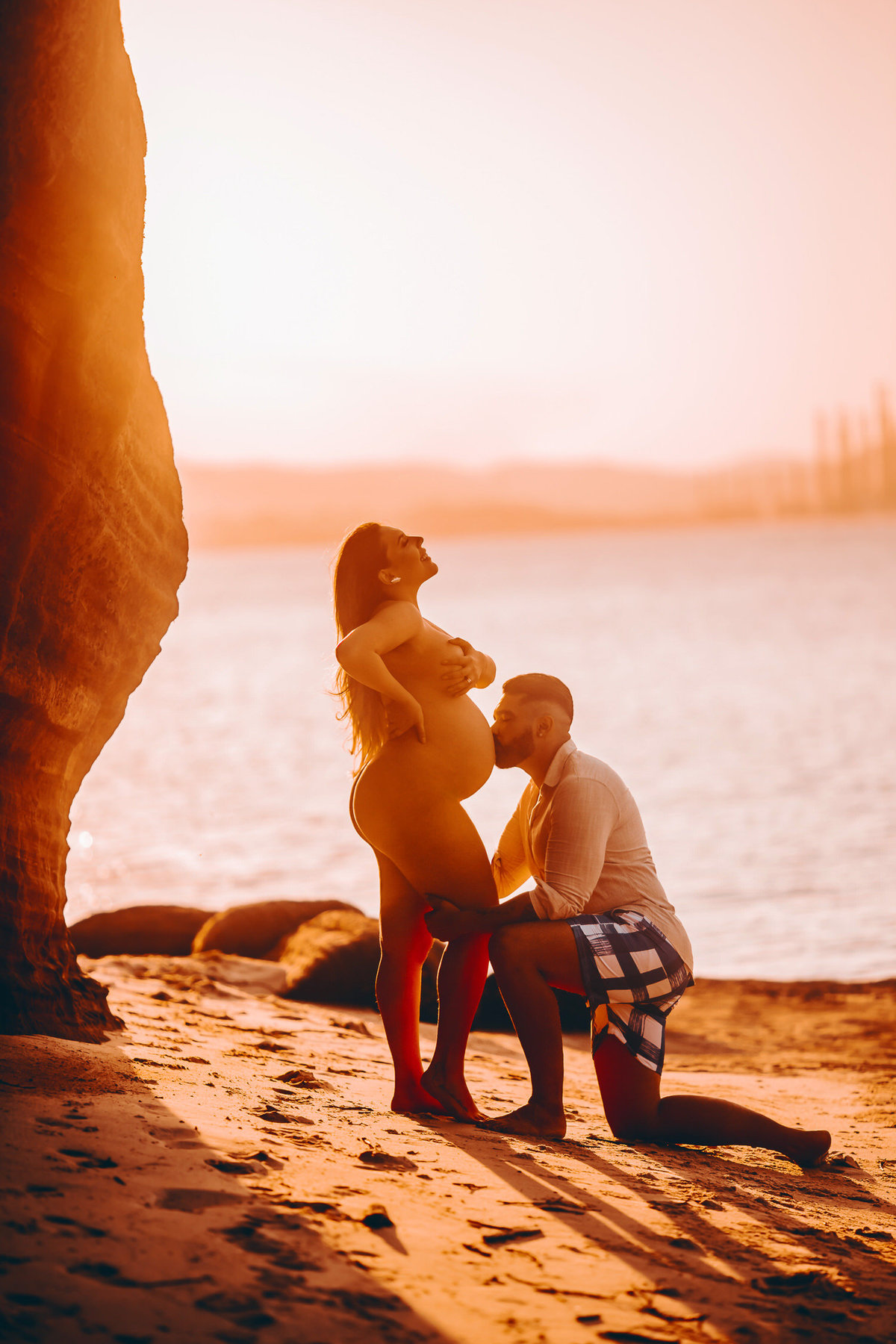 Ensaio de Gestante - Thiago Rosarii - Book de Grávida - Salinas da Margarida - Book de Grávida