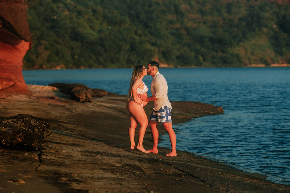 Ensaio de Gestante - Thiago Rosarii - Book de Grávida - Salinas da Margarida - Book de Grávida