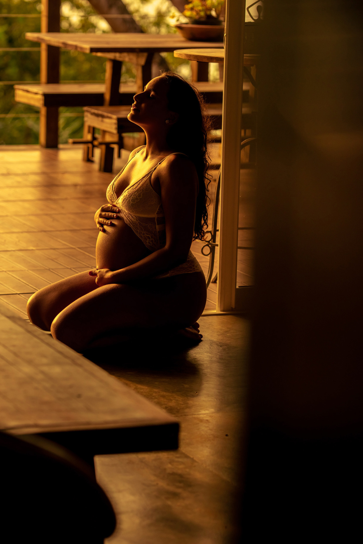 Ensaio de Gestante - Ilha de Itaparica - Thiago Rosarii - Book de Grávida - Alysson e Iolanda - Na Praia 