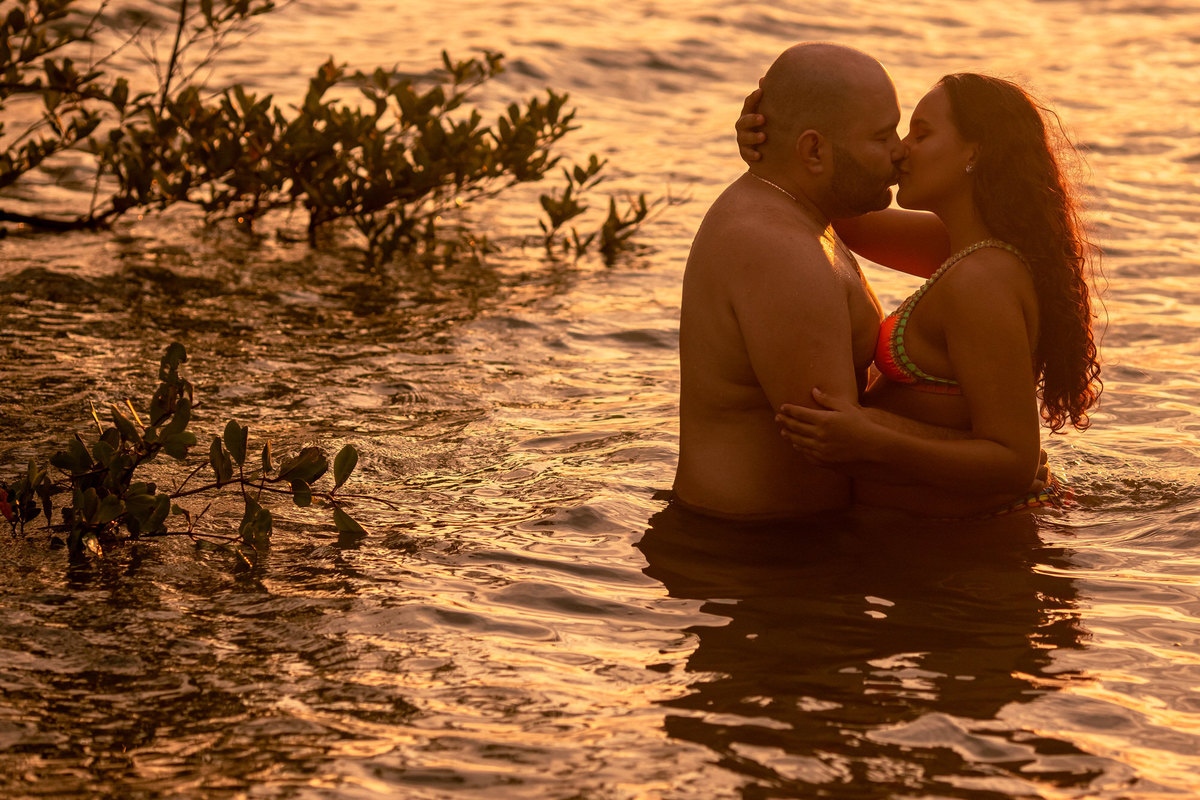 Ensaio de Gestante - Ilha de Itaparica - Thiago Rosarii - Book de Grávida - Alysson e Iolanda - Na Praia 
