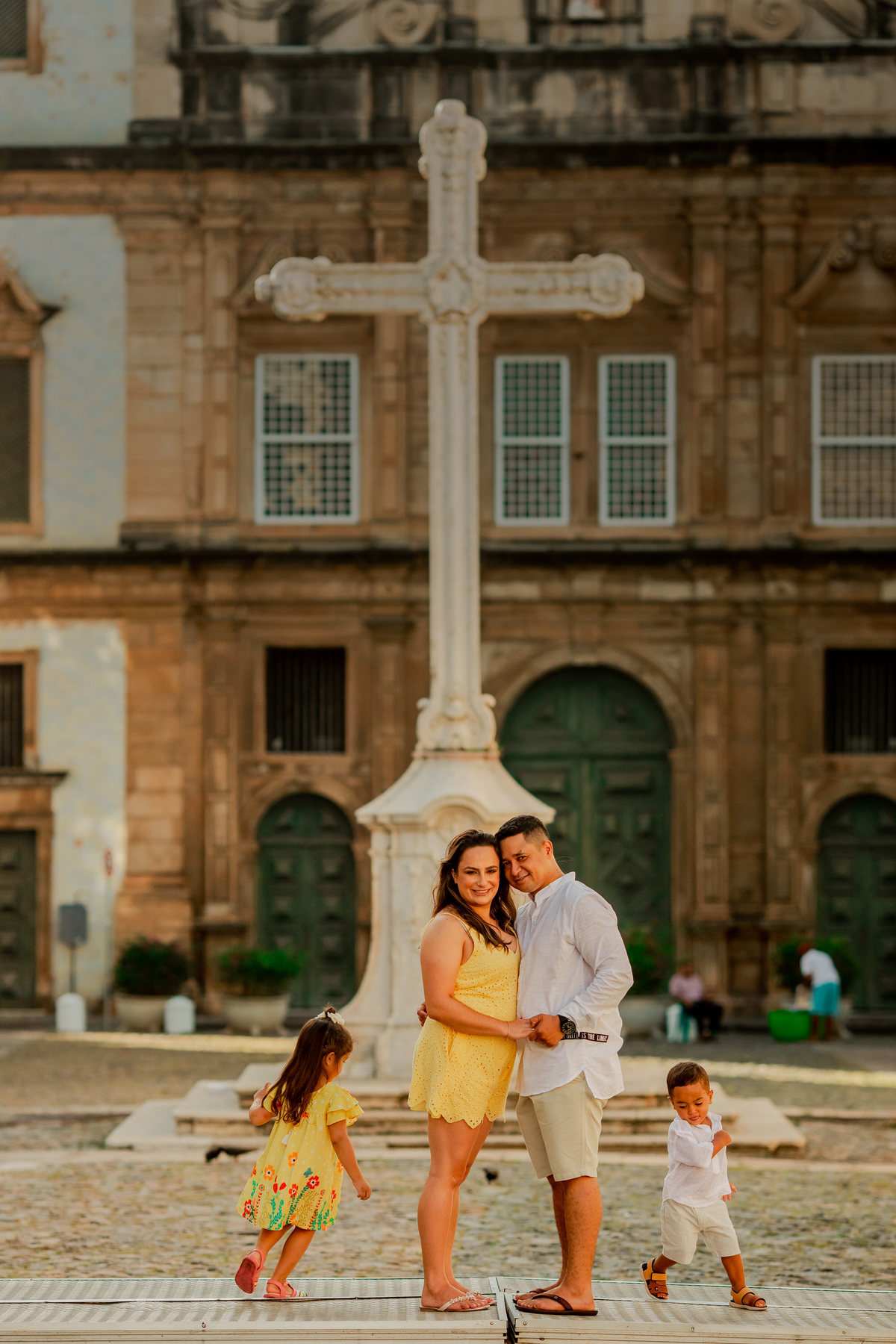 Ensaio no Pelourinho - Fotos - Centro Histórico de Salvador - Ensaio de Família - Thiago Rosarii - Fotos no Farol da Barra, - Família Farol da Barra - Amanhecer na Barra - Thiago Rosarii