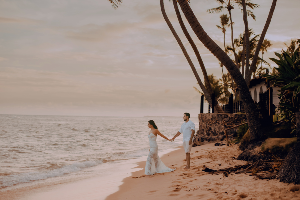 Fotos de Casal em Praia do Forte - Linha Verde - Thiago Rosarii - Fotografia - Em Salvador 