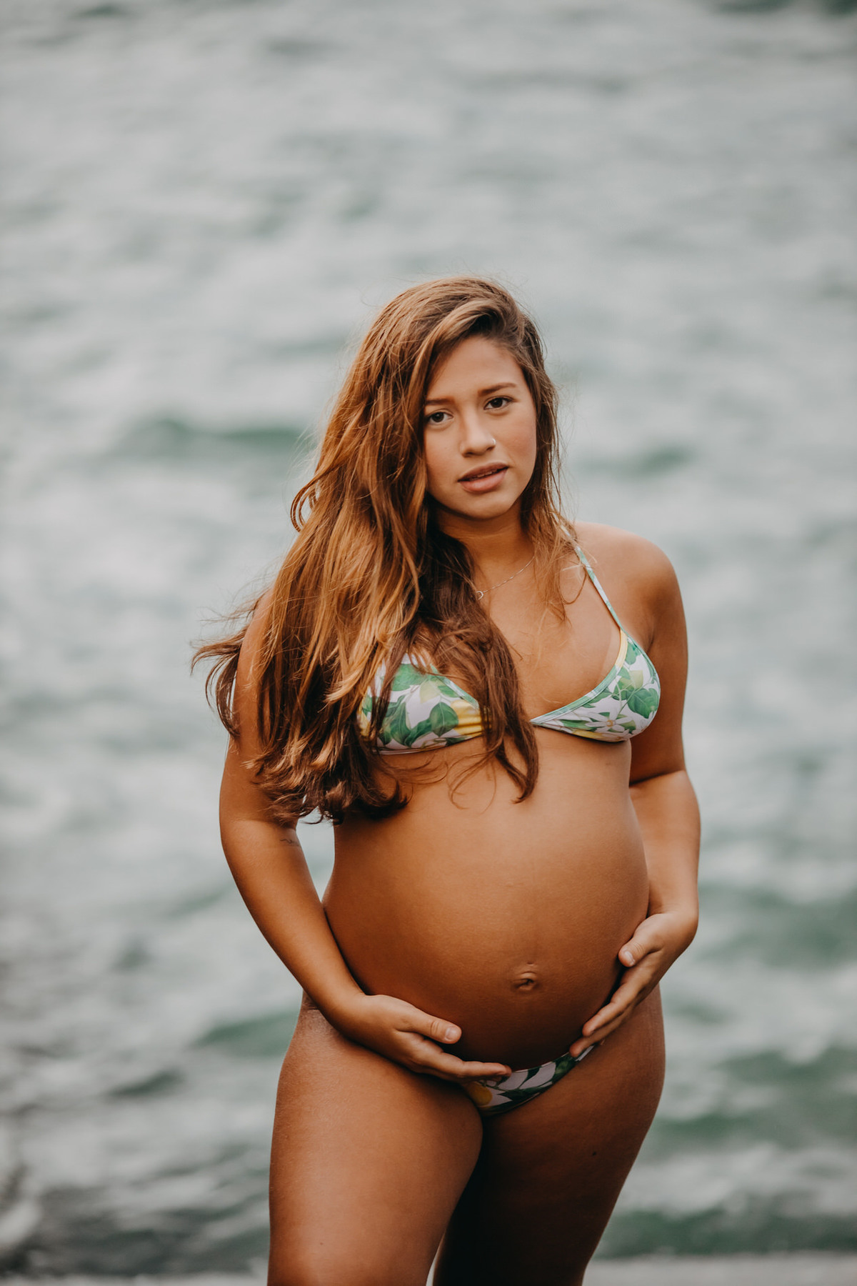 Thiago Rosarii - Fotógrafo - Salvador - Bahia - Gestantes - Praia - Gravidez - Sensual - Bikini