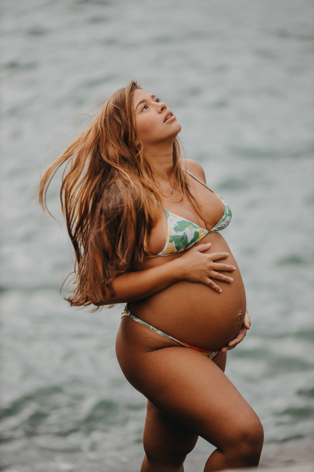 Thiago Rosarii - Fotógrafo - Salvador - Bahia - Gestantes - Praia - Gravidez - Sensual - Bikini