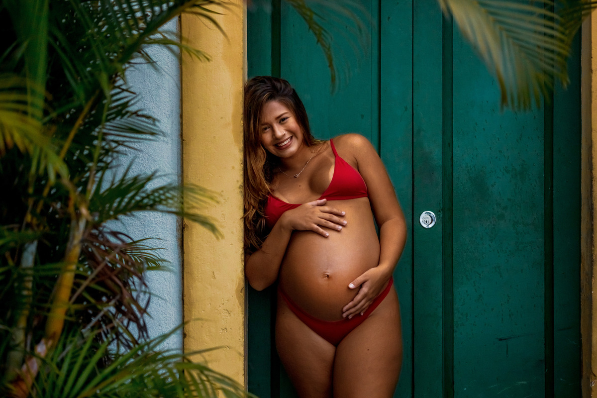 Thiago Rosarii - Fotógrafo - Salvador - Bahia - Gestantes - Praia - Gravidez - Sensual - Bikini