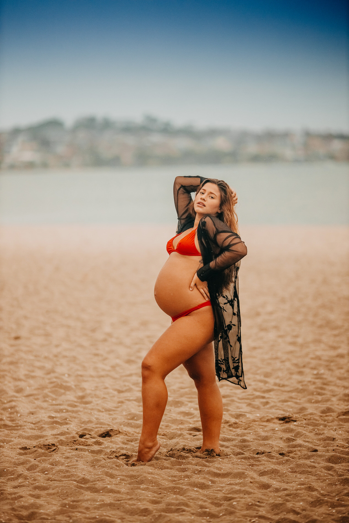 Thiago Rosarii - Fotógrafo - Salvador - Bahia - Gestantes - Praia - Gravidez - Sensual - Bikini