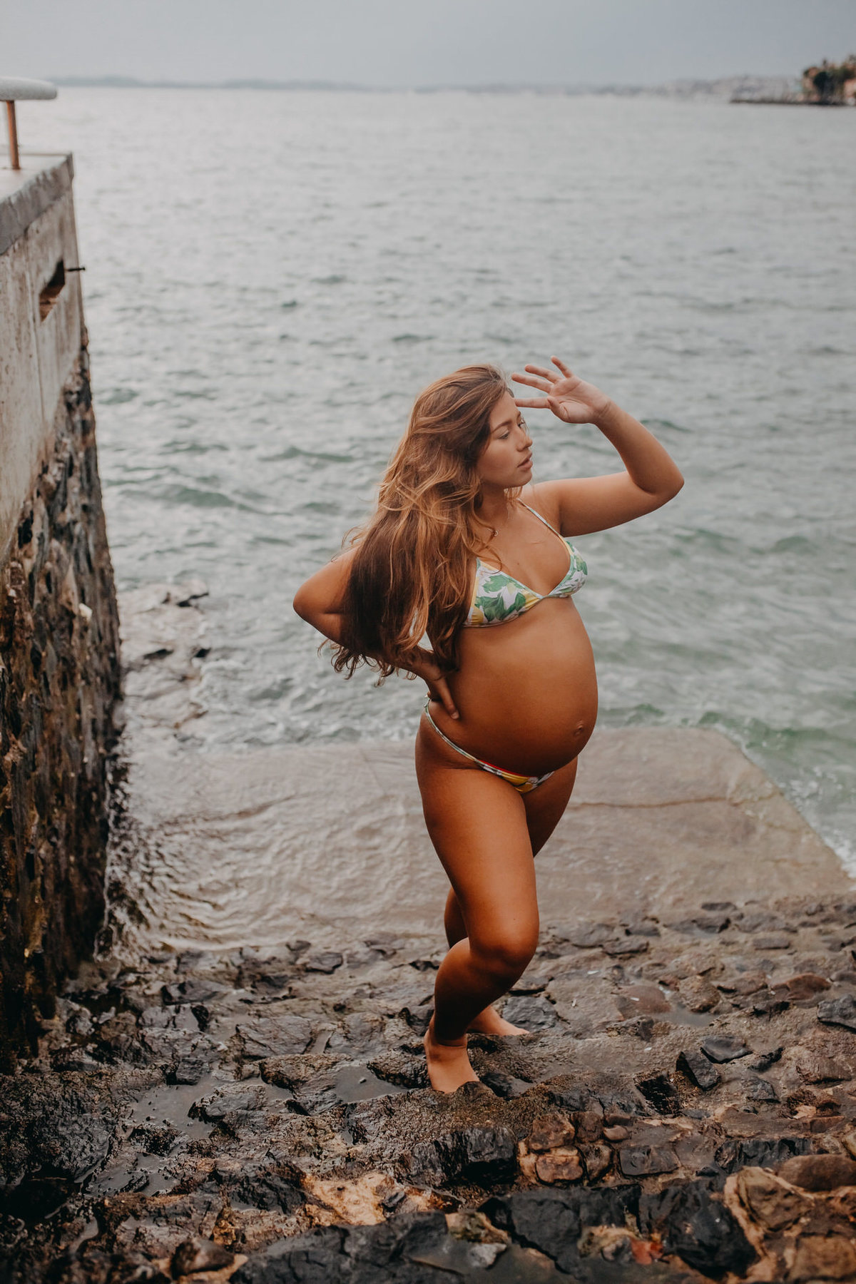 Thiago Rosarii - Fotógrafo - Salvador - Bahia - Gestantes - Praia - Gravidez - Sensual - Bikini