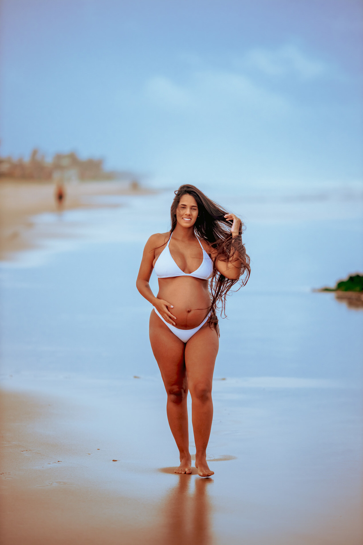 Thiago Rosarii - Fotógrafo - Salvador Bahia - Ensaio de Gestante - Semi Nua - Sensual