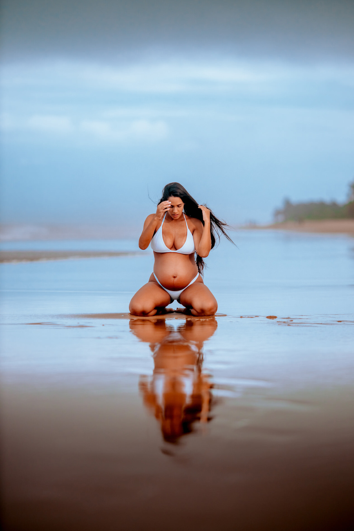 Thiago Rosarii - Fotógrafo - Salvador Bahia - Ensaio de Gestante - Semi Nua - Sensual