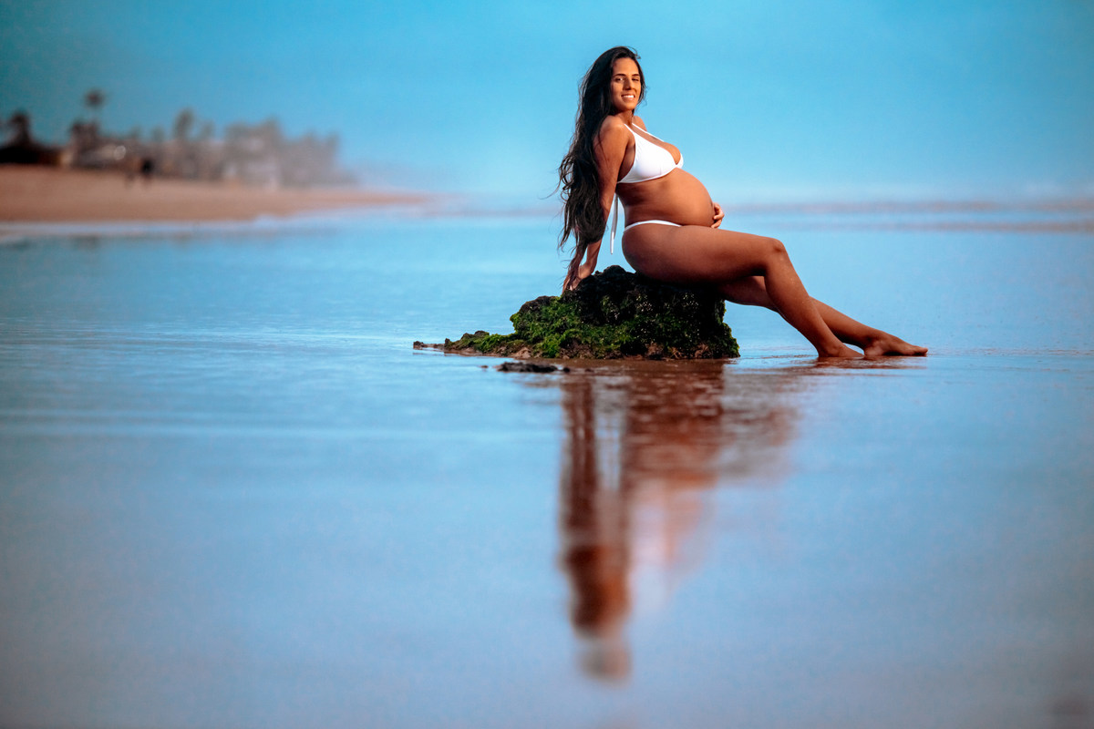 Thiago Rosarii - Fotógrafo - Salvador Bahia - Ensaio de Gestante - Semi Nua - Sensual