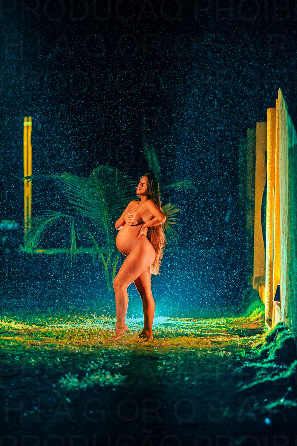 Thiago Rosarii - Fotógrafo - Salvador Bahia - Ensaio de Gestante - Semi Nua - Sensual