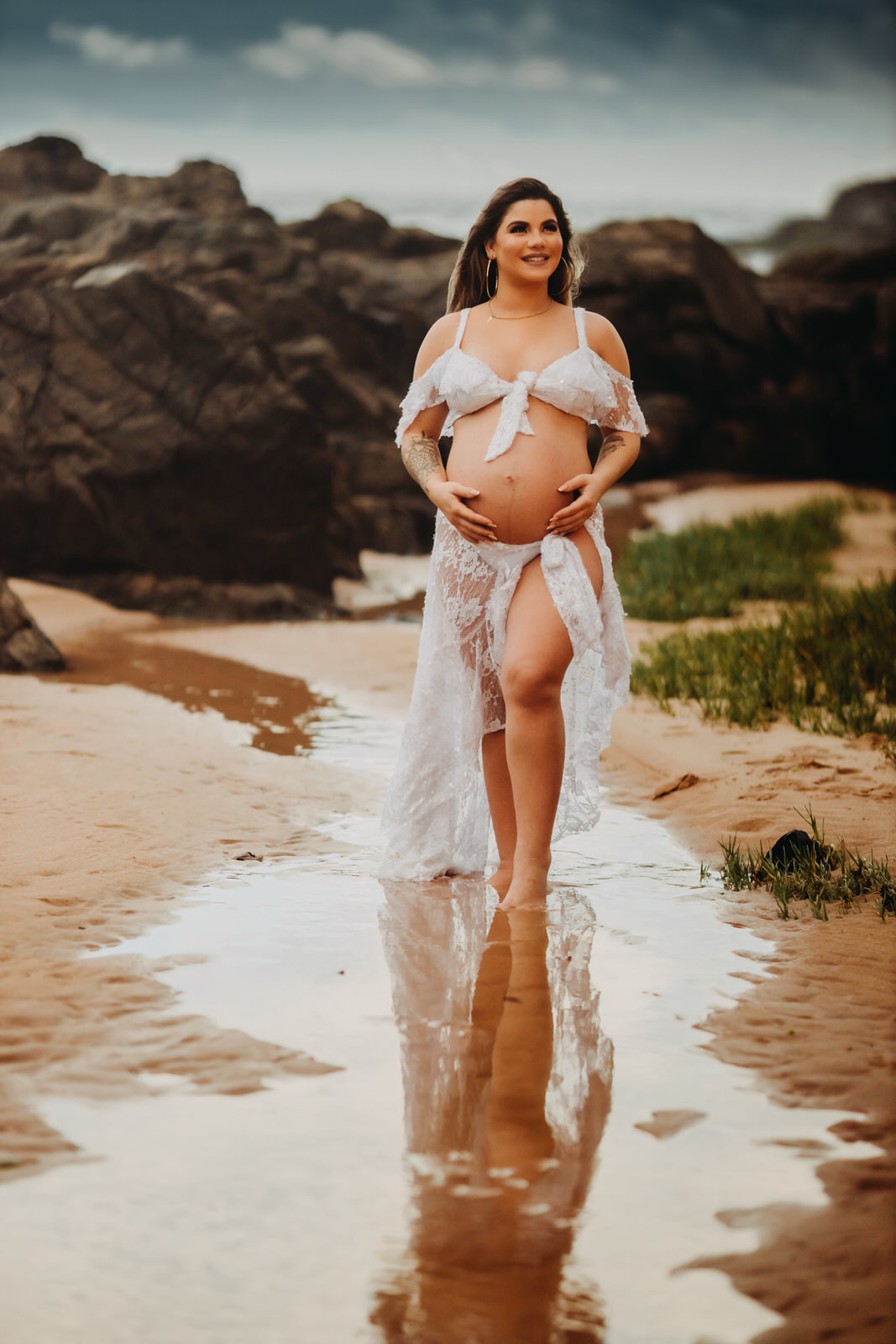 Fotos de Gestantes em Salvador - Thiago Rosarii - Ensaio de Gravidez - Deivide e Jake