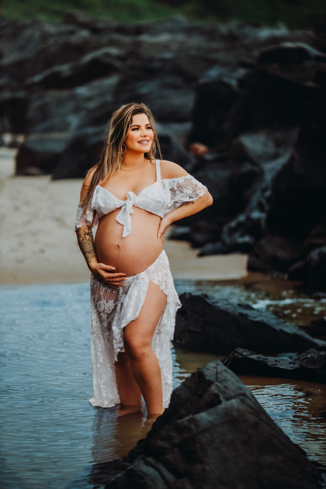 Fotos de Gestantes em Salvador - Thiago Rosarii - Ensaio de Gravidez - Deivide e Jake