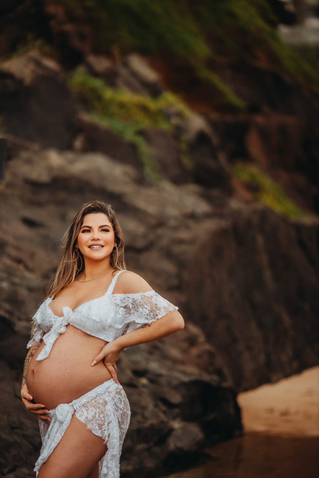 Fotos de Gestantes em Salvador - Thiago Rosarii - Ensaio de Gravidez - Deivide e Jake