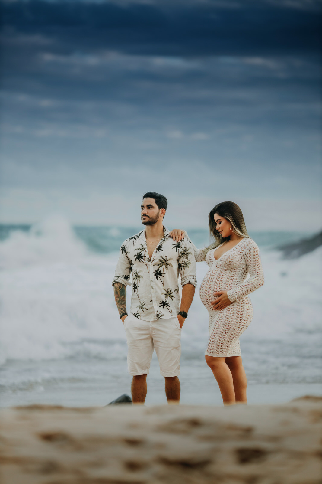 Fotos de Gestantes em Salvador - Thiago Rosarii - Ensaio de Gravidez - Deivide e Jake