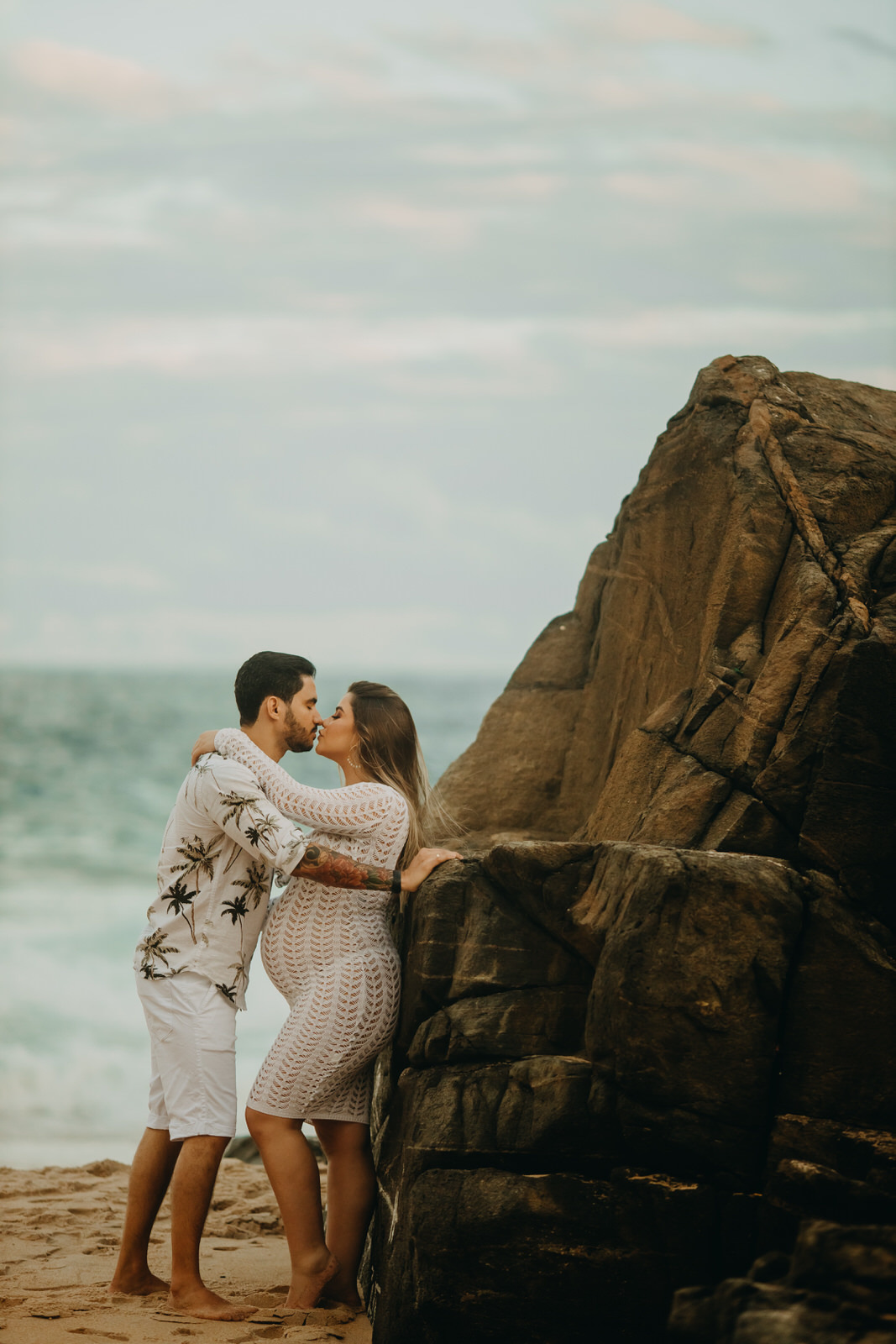 Fotos de Gestantes em Salvador - Thiago Rosarii - Ensaio de Gravidez - Deivide e Jake