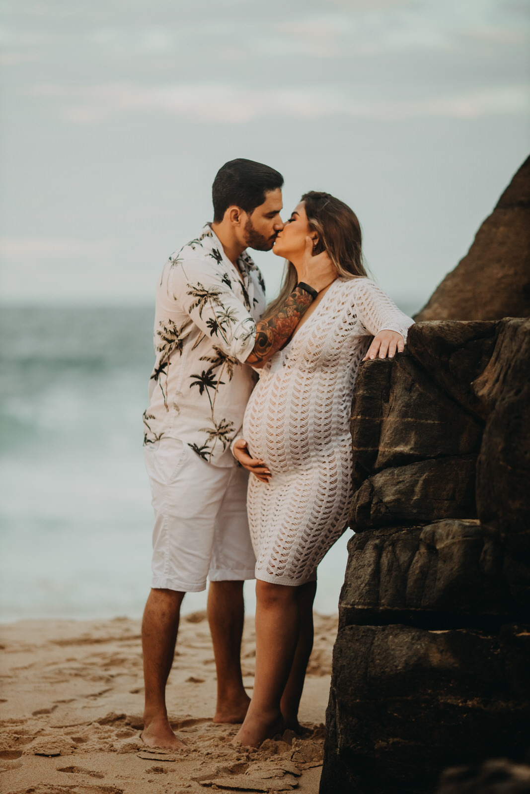 Fotos de Gestantes em Salvador - Thiago Rosarii - Ensaio de Gravidez - Deivide e Jake